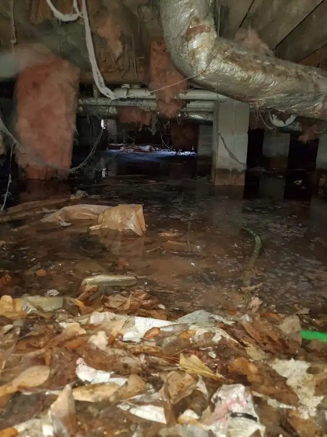 Crawl space flood assessment for Leak Detection & Repair in Souderton